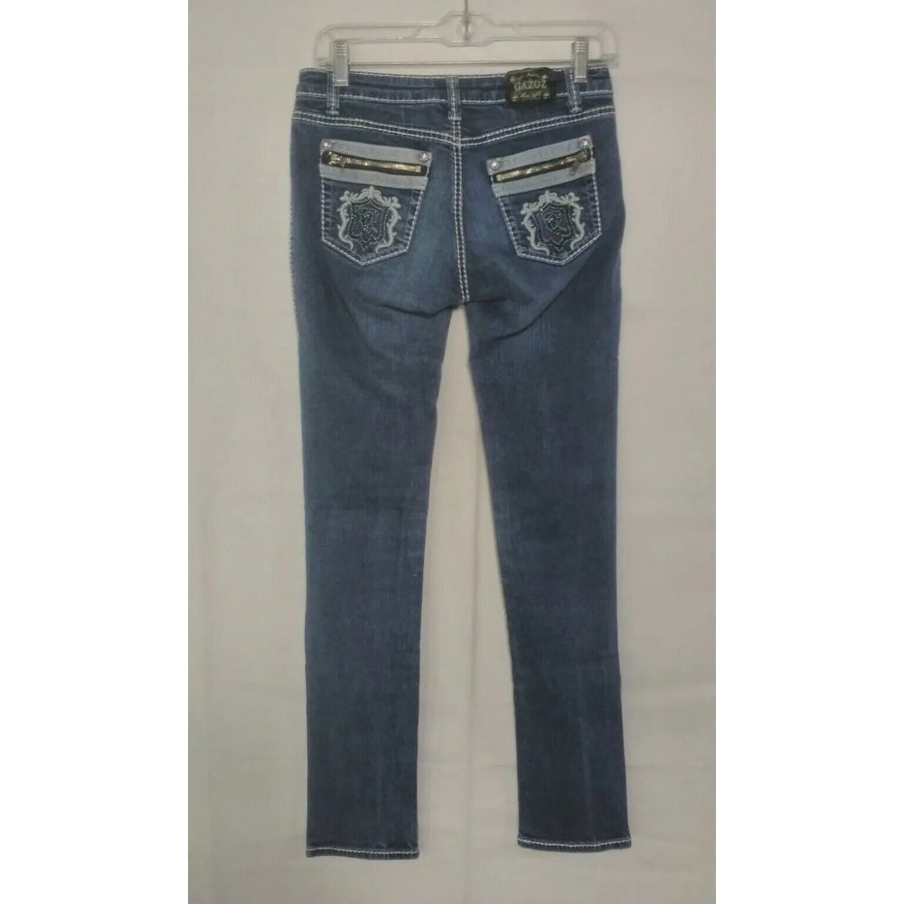 Womens Los Angeles GAZOZ Blue Jeans Size 5-6  (28x30)